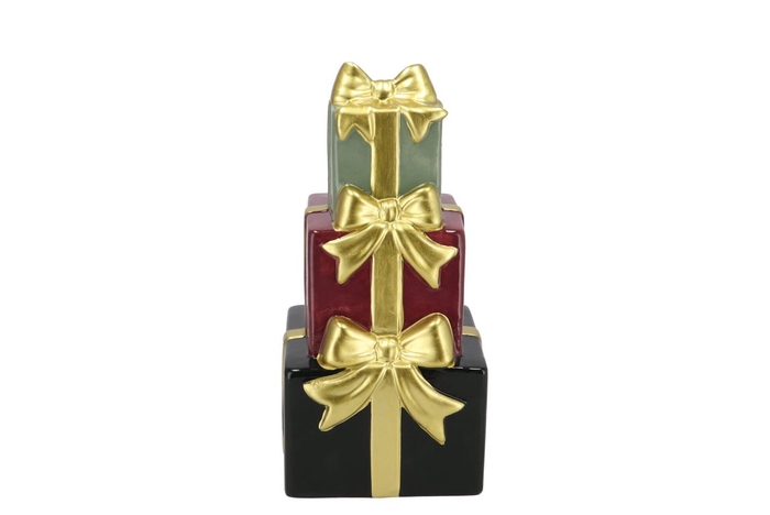 <h4>Joy Majestic Green Gifts Vase Ass 14x27cm</h4>