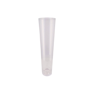 Glass Vase Conic Heavy 20x70cm