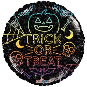 Halloween Ballon Trick or treat 45cm