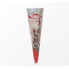 MANGA CONE LOVE SWEET 48CMX15,5CMX2,5CM 100PC VERMELHO/BRANCO