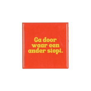 Tile Ga Door Orange 10x10x1cm Nm
