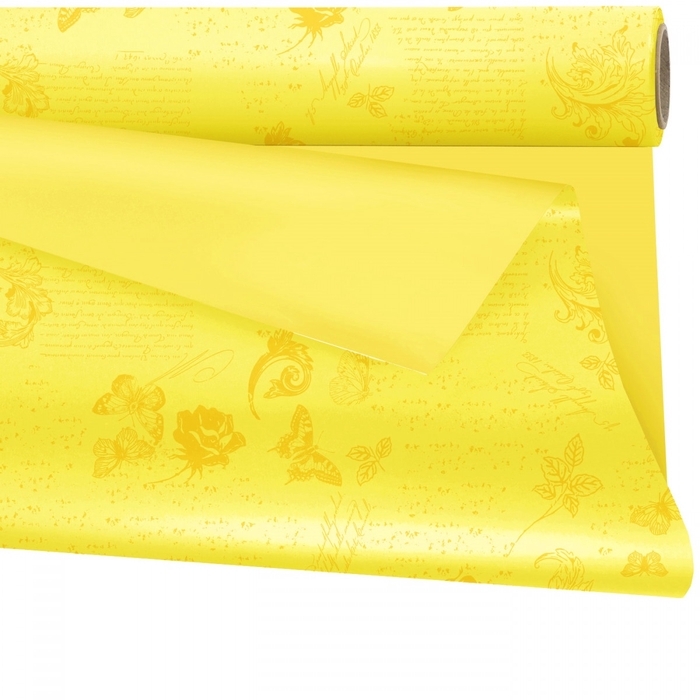 <h4>Cellophane Roll  80cm  25m Duo Mat Romance</h4>