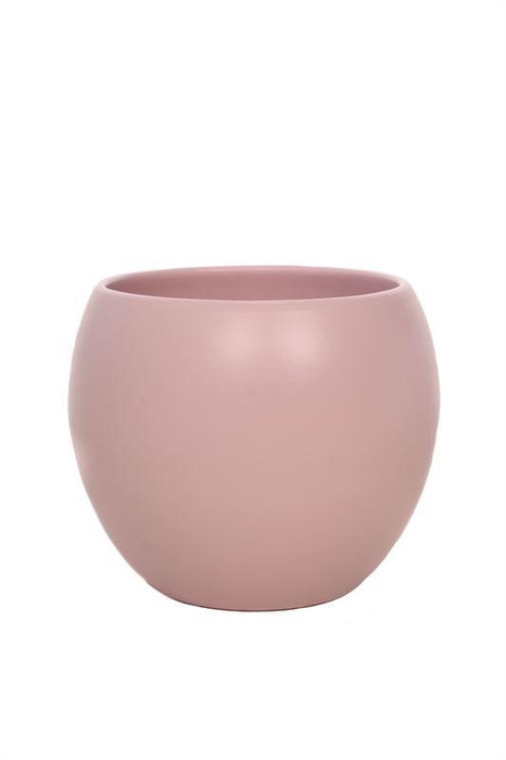 <h4>Dec Keramiek Lisa Silver Pink Mat (Ø12cm)</h4>