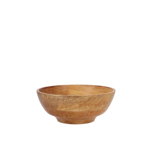 Mumbai Wooden Bowl 20x7cm