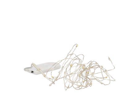 <h4>Led Xmas Light Button Cell 30led 300cm</h4>