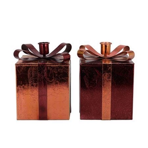 Glam Scottish Spice Mix Candle Holder Ass 12x17cm