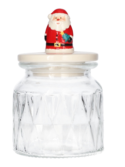 <h4>DF11-730660800 - Storage jar Toffee d11xh17 red</h4>