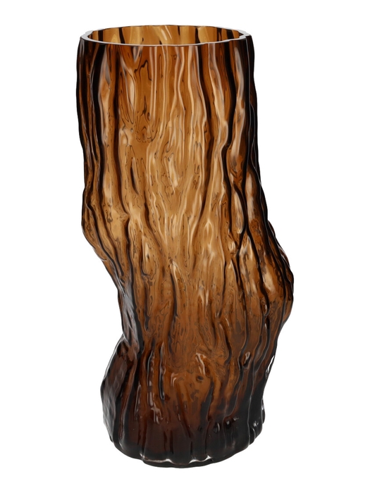 <h4>DF02-741450100 - Vase Treeva 22x18x42 brown</h4>