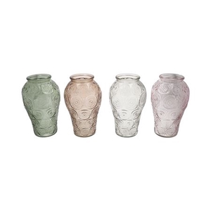 Deco Glass Vase Cumba H24d15