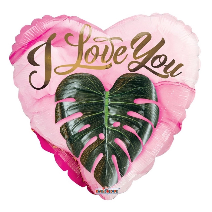 <h4>Valentijn Ballon Eco Love You 45cm</h4>