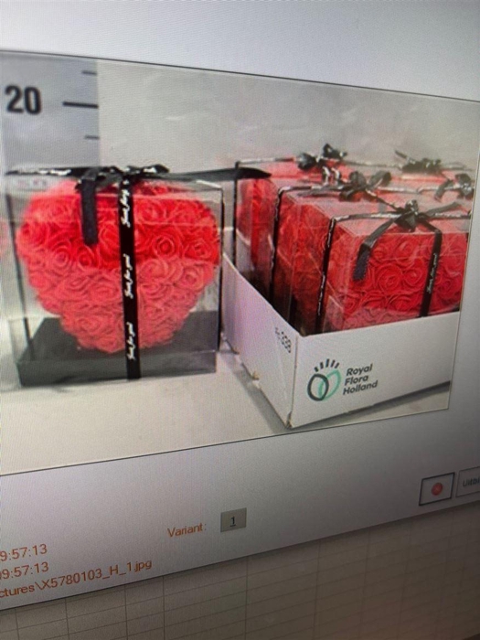 <h4>Deco Heart Red 14cm</h4>