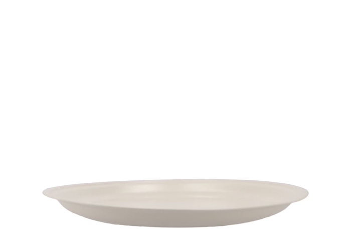 <h4>Zinc Basic Grey Plate 38cm</h4>