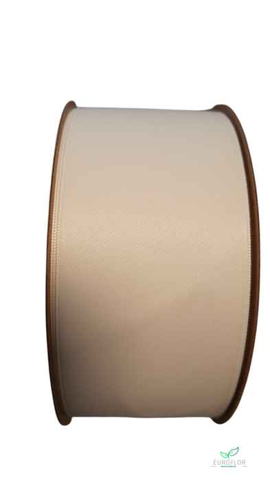 RIBBON RECYCLED PET 40MM 20M CREAM