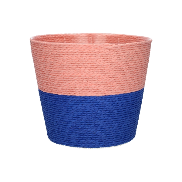 <h4>Basket Riley1 Duo d19xh16 pink\\cobalt blue</h4>