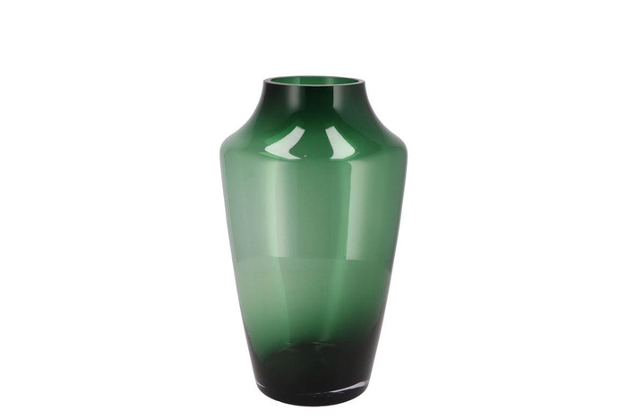 Filou Green Vase Long 17x25cm