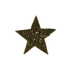 Festive Star Poplar Moss 70x70x9cm