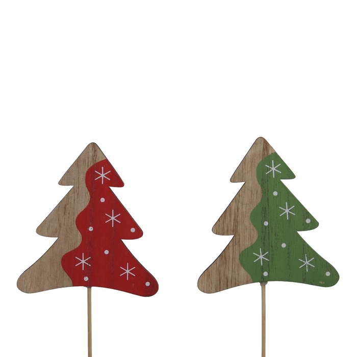 <h4>Christmas sticks 20cm Christmas tree 7*8cm</h4>