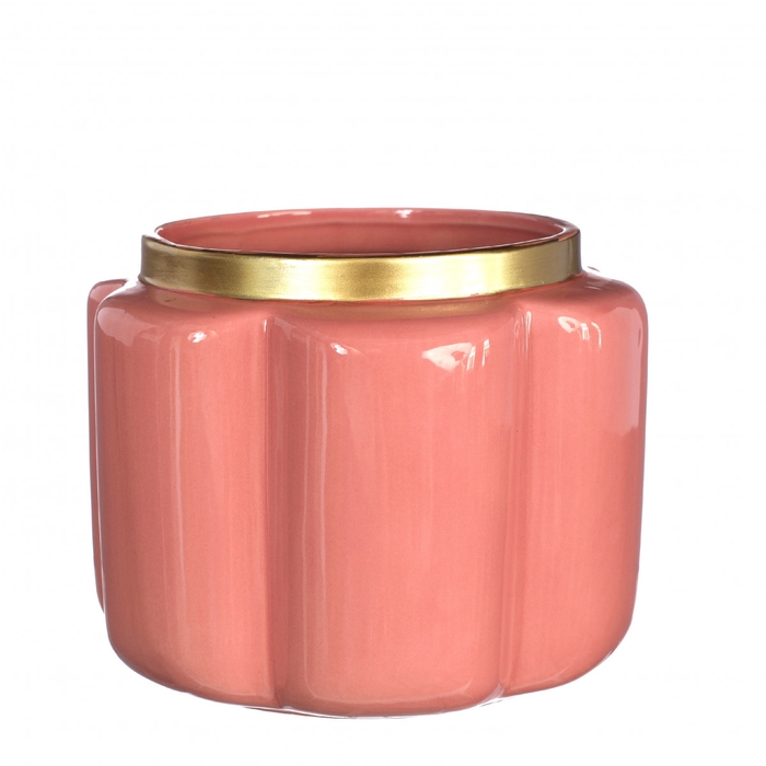 <h4>Ceramics Pouff pot d17.5*13.5cm</h4>