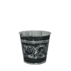 Zinc Barok pot d13*12cm