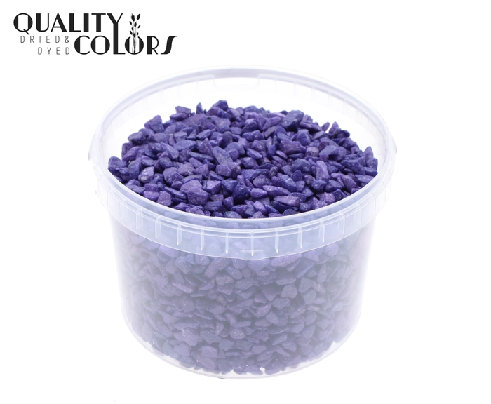 Rocks 3 ltr bucket Purple