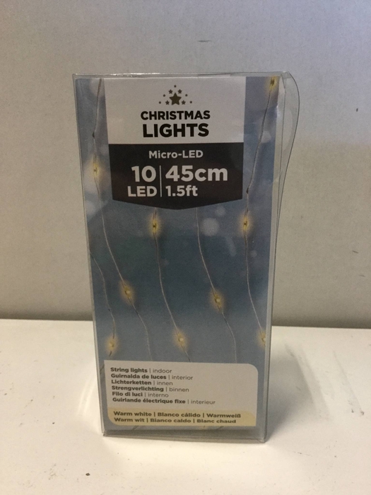 MICRO LED VERLICHTING BO WARMWIT 0,5M - 10L