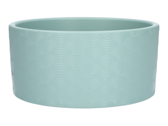 <h4>DF03-884724600 - Planter Napoli d18.5xh9 green surf</h4>