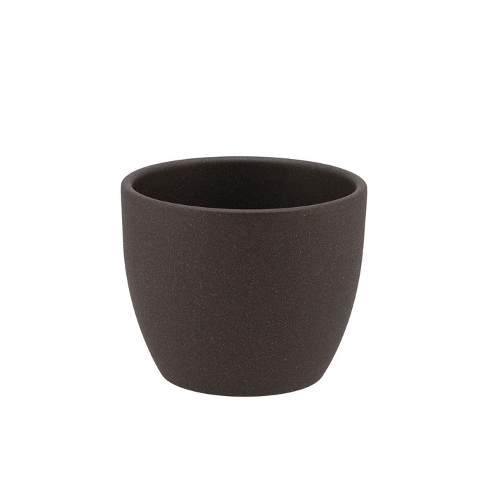 <h4>Ceramic Dark Grey Pot 8x7,5cm Nm</h4>