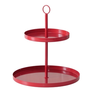 Tiered tray Samina red, H 34,00 cm, 4066076539529, 2061153