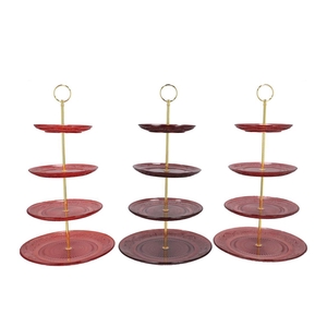 Dayah Red Mix Cake Shelf Ass 15/18/20/25x46cm Nm