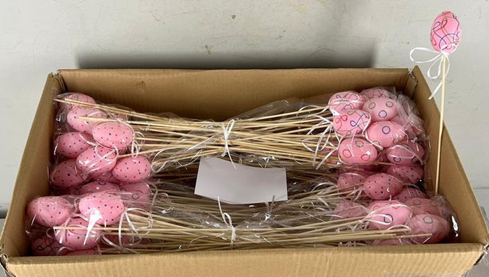 <h4>Stick Egg Easter Festival Pink</h4>