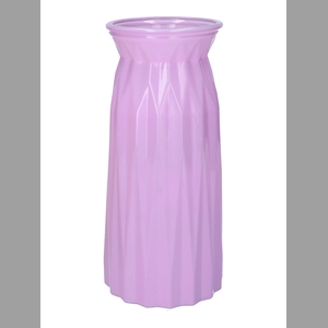 DF02-664128100 - Vase Ruby2 d10/11xh24 lavender milky