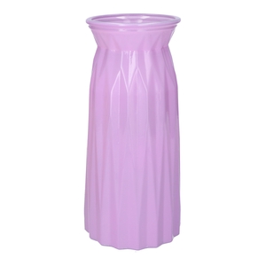 DF02-664128100 - Vase Ruby2 d10/11xh24 lavender milky