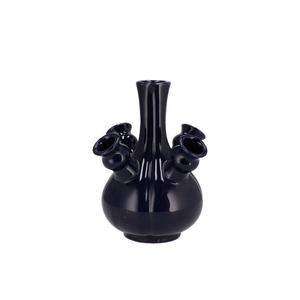 Rotterdam Blue Vase Tulip 17x17x17cm Nm