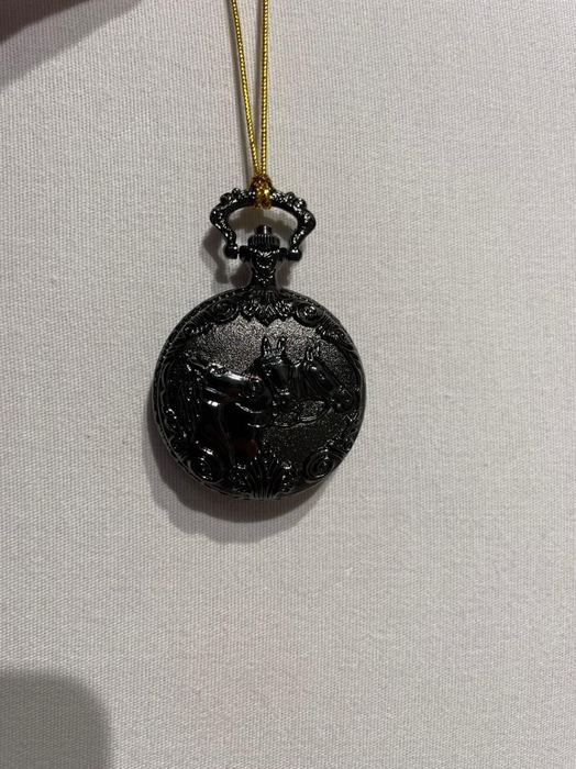 <h4>Clock Hanging Mini Ø4,7cm Blac</h4>