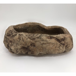 VASO EM CIMENTO 7 CM MARROM 53119-102 IMP