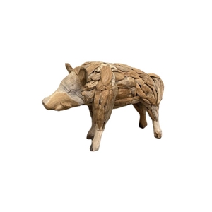 Pig Teak Babi L60W25H45