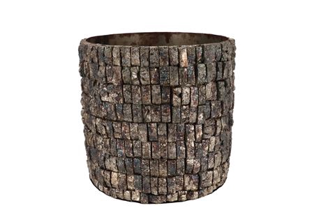 <h4>Nepal Iron Pot Birch Mosaic 24x24x20m Nm</h4>