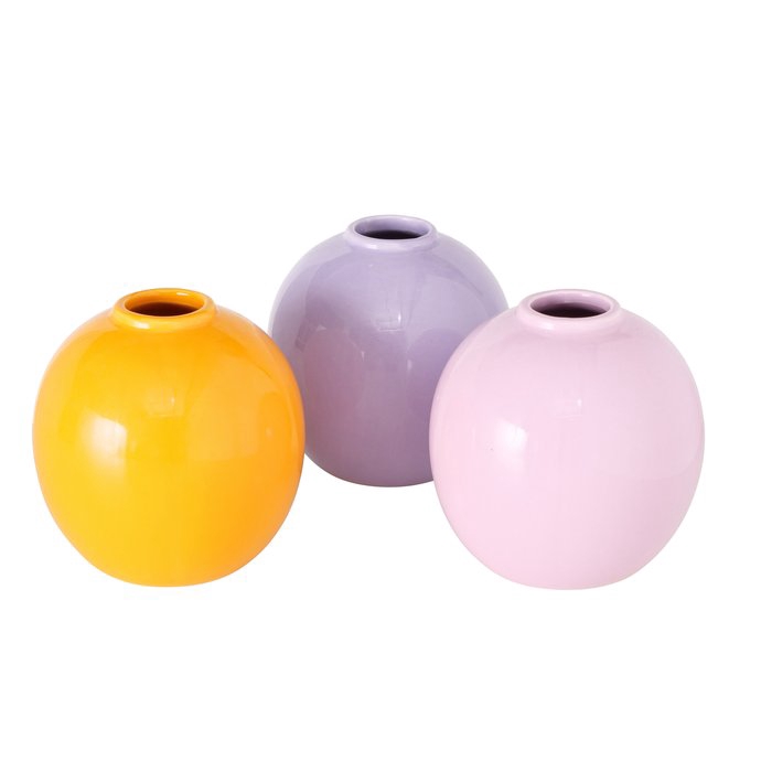 <h4>Vase Rondella , 3 ass., H 10 cm, Earthenware, 4066076153596, 2030903</h4>