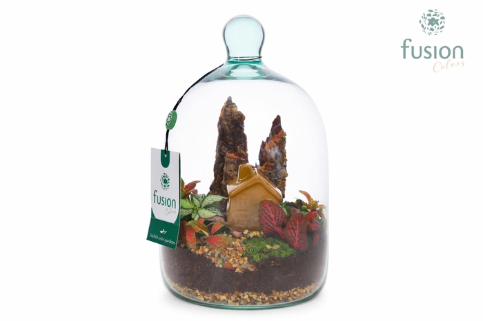 <h4>Green Bottle Novella Small met arrangement</h4>