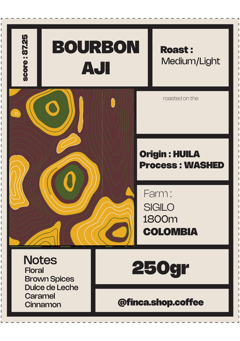 <h4>Roasted Coffee Bourbon Aji Washed</h4>
