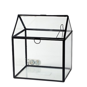 Glas Greenhouse LED 17*14*20cm