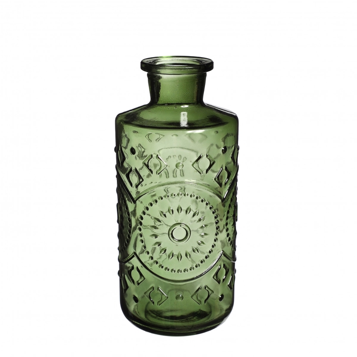 <h4>Glass Berlin bottle d09*21cm</h4>