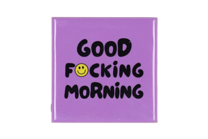 <h4>Tile Morning Purple 10x10x1cm</h4>