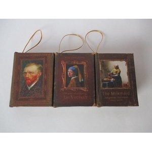 Books Hanging 9,5x7cm Painting