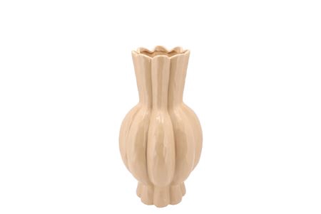 <h4>Garlic Sand High Vase 17x30cm Nm</h4>