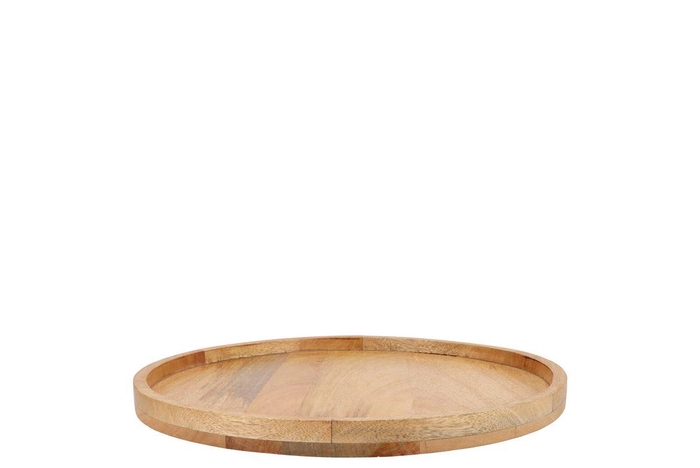 <h4>Mumbai Mango Wooden Tray Round Edge 30x30x3cm</h4>