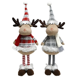 Standing Reindeer plaid coat 60cm