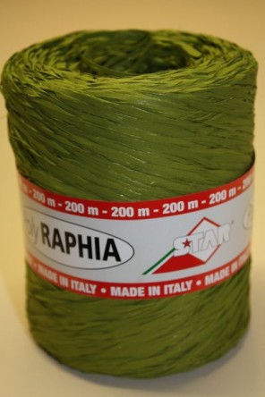 POLYRAPHIA OLIVE GREEN 15MM 200M (color41)