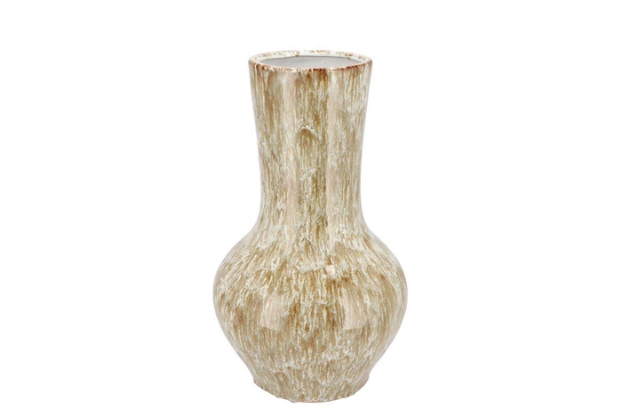 <h4>Monte White Sand Vase Neck 22x22x37cm</h4>