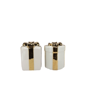 Joy Cozy Gold Vase Present 11x15cm